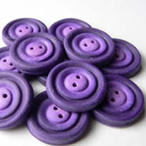 Violet Purple Buttons by Artful Buttons - click to buy in my Etsy shop