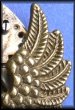 Flying Heart Brass Steampunk Pendant